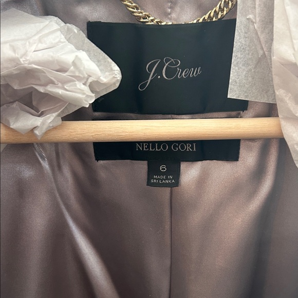 J. Crew Cocoon Coat 6 Wool Nello Gori - Picture 3 of 5